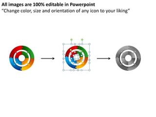 3d circular process 4 stages powerpoint presentation templates | PPTX