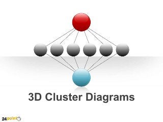 3D Cluster Diagrams - PowerPoint Presentation