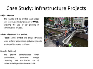 3D Concrete Printing in Construction: Technology, Applications, and ...