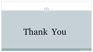 2/24/2016
41
Thank You
 