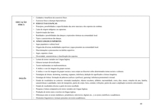 Documento Curricular Referencial da Bahia - DCRB | PDF