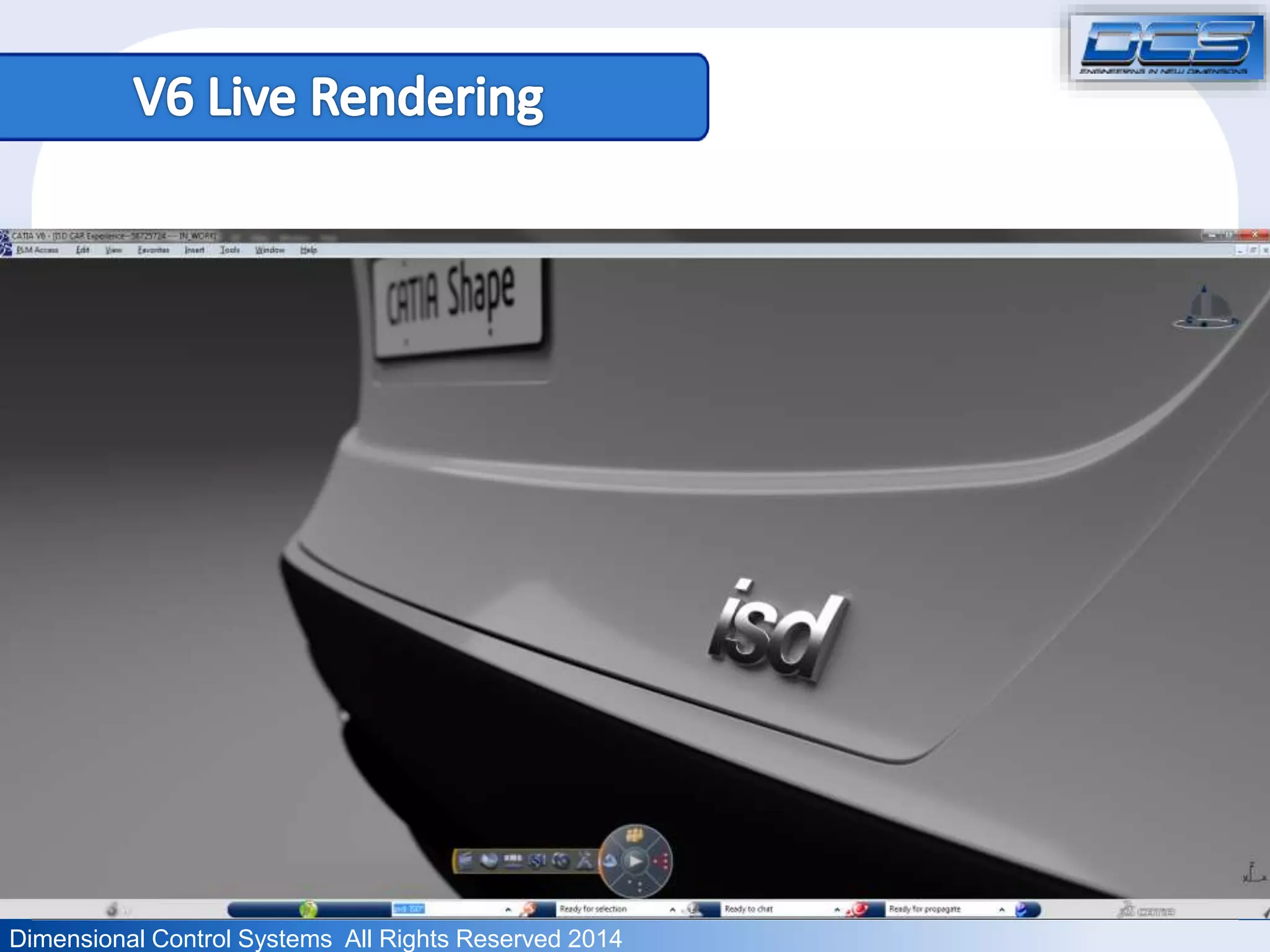 Dimensional Control Systems All Rights Reserved 2014 
 