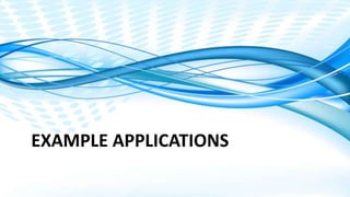 Dimensional Control Systems | 2017 All Rights Reserved
EXAMPLE APPLICATIONS
 