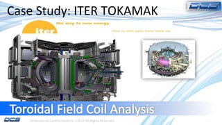 Dimensional Control Systems | 2017 All Rights Reserved
Case Study: ITER TOKAMAK
 