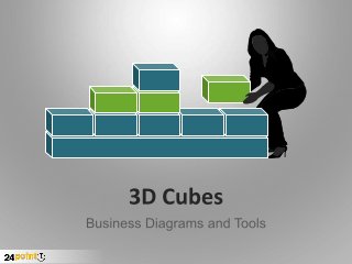 3D Cubes PowerPoint Shapes Presentation