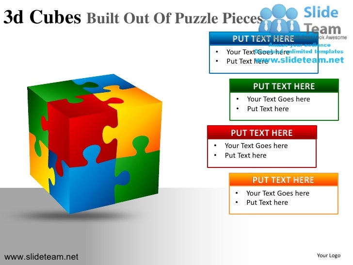 slide cubes