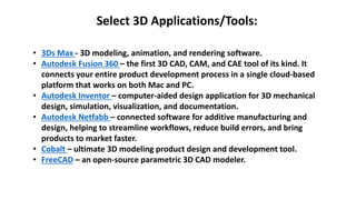 3D Design Fundamentals | PPTX
