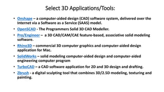 3D Design Fundamentals | PPTX