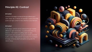 Converting design principles from 2D into 3D.ppsx
