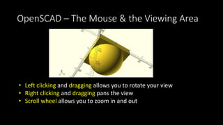 Openscad Animation Frames 3D Design with OpenSCAD | PPTX