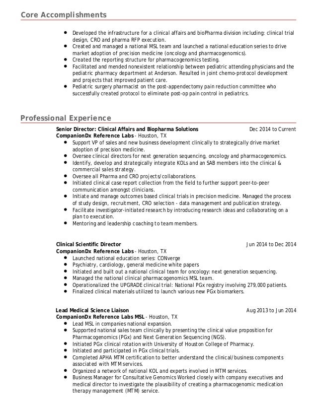msl resume umfosoft