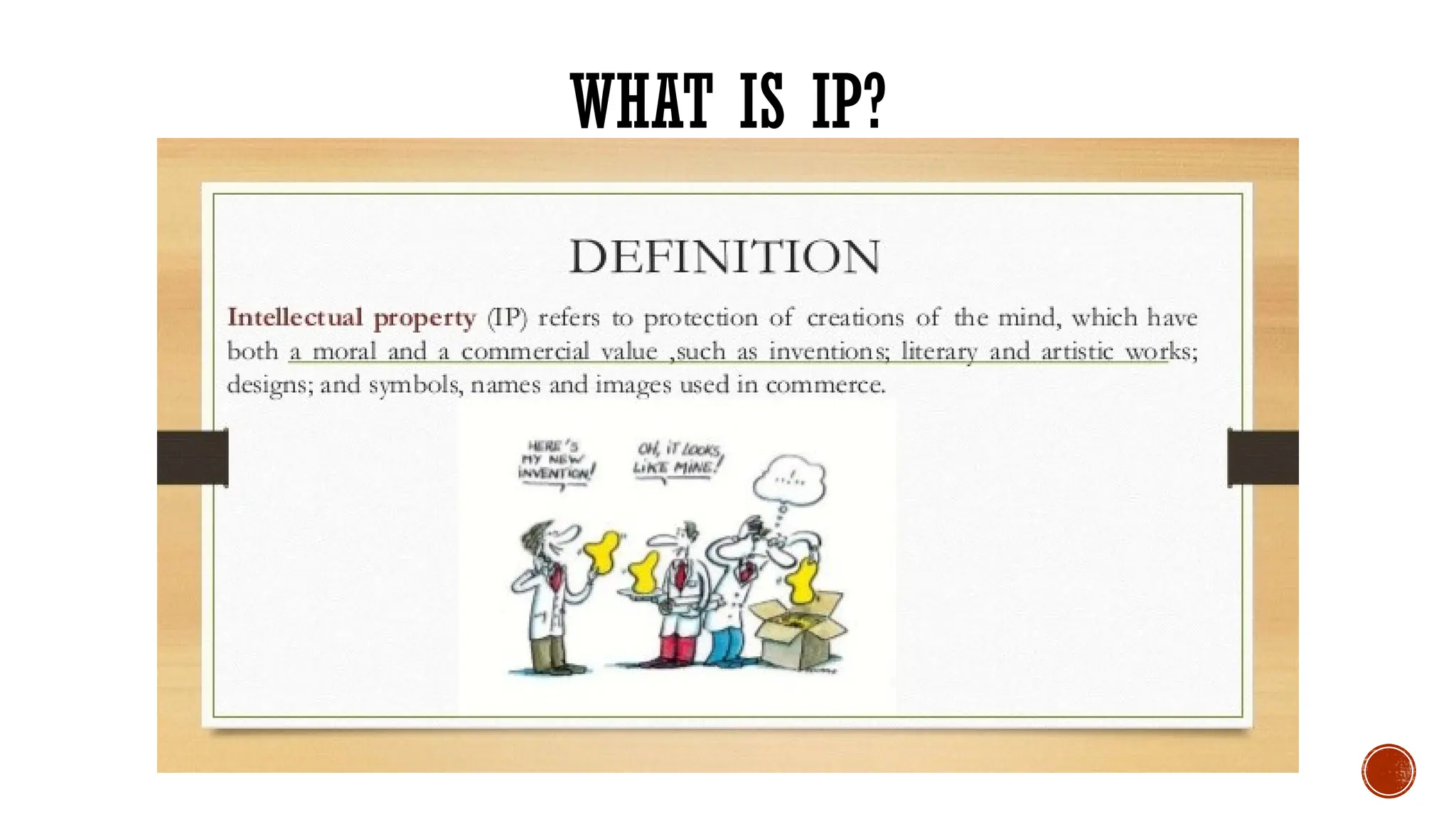 WHAT IS IP?
 