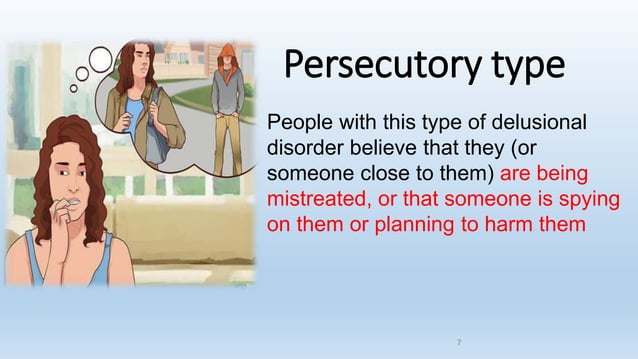 delusion | PPTX | Mental Health | Diseases and Conditions
