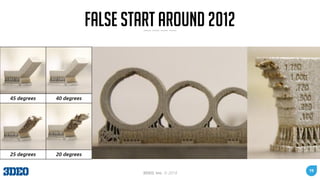 19
3DEO, Inc. © 2018
False start around 2012
 