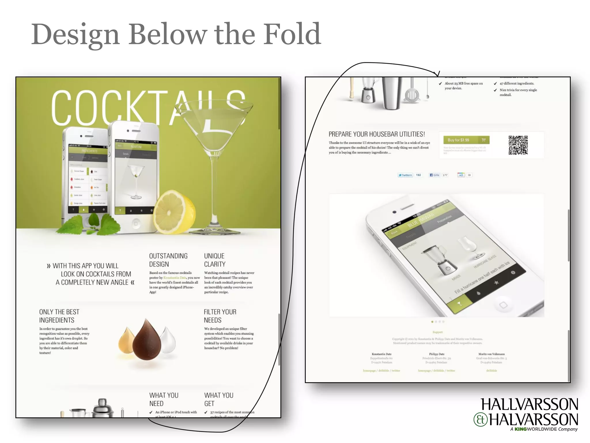 Design Below the Fold
 