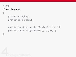 abstract protected function getDataFor($key);
public function append(Base $nextLink) { /* … */}
public function get($reque...