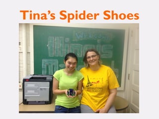 Tina’s Spider Shoes
 