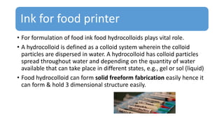 3D food printing | PPTX