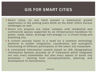 3D GIS for urban development | PPTX