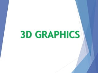 3d Graphics Computer Graphics Fundamentals Ppt 3d Graphics Computer Graphics Fundamentals Ppt