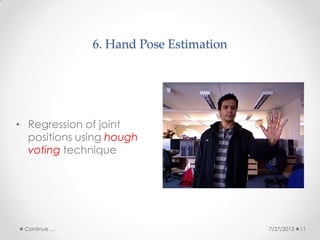 3D Hand Tracking | PPTX