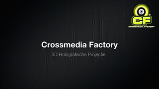 3d Holografische Projectie