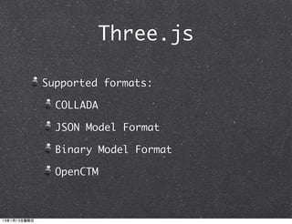 3 d html5 game | PPT
