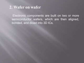 3 d ic seminar ppt | PPTX