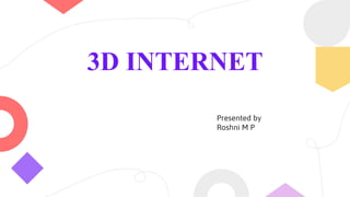 3D INTERNET
 