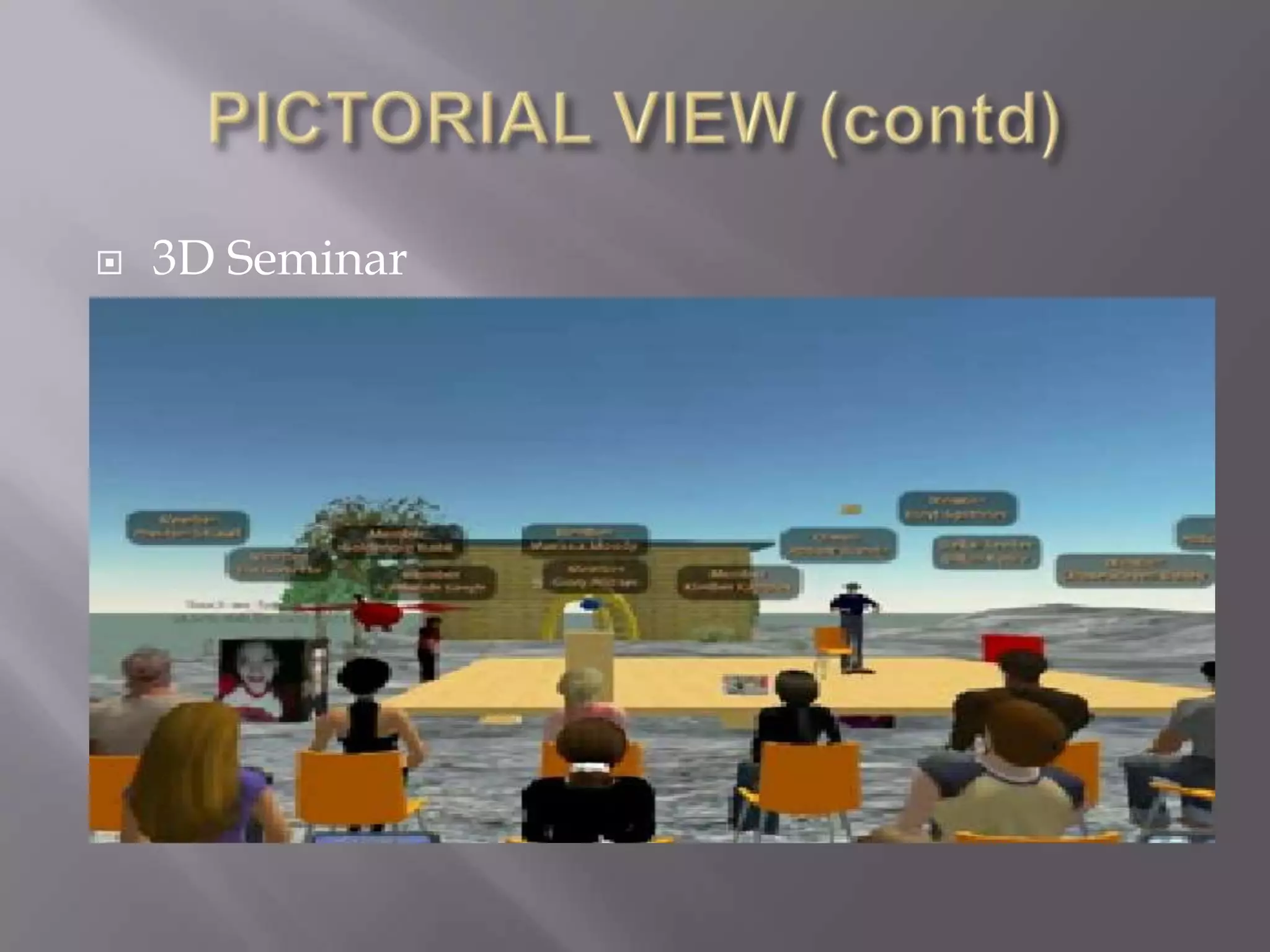    3D Seminar
 