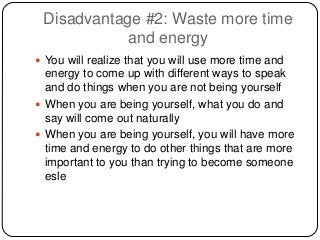 disadvantages