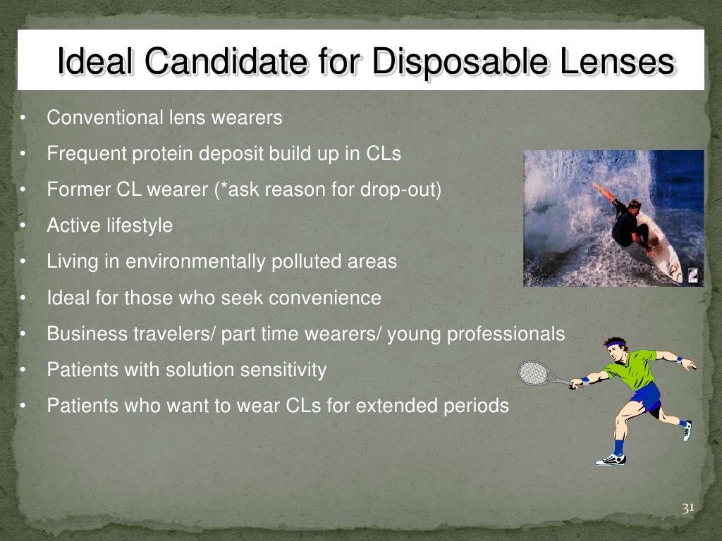 disposable contact lenses