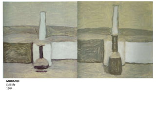 MORANDI
Still life
1964
 