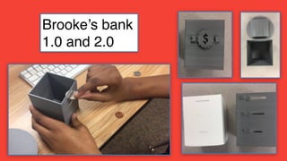 Brooke’s bank
1.0 and 2.0
 