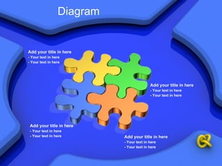 Diagram Add your title in here - Your text in here - Your text in here Add your title in here - Your text in here - Your text in here Add your title in here - Your text in here - Your text in here Add your title in here - Your text in here - Your text in here 