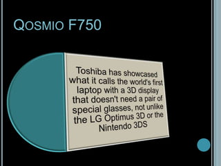 Qosmio F750