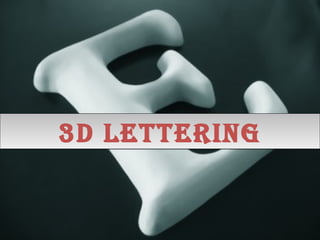 3d lettering3d lettering
 