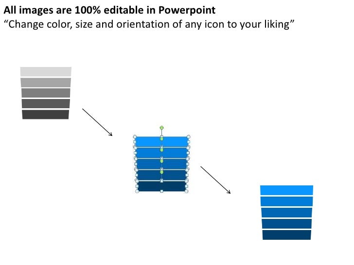 3d list rectangular style 3 powerpoint presentation templates