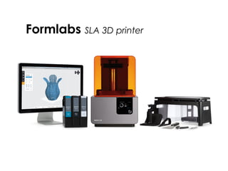 Formlabs SLA 3D printer
 