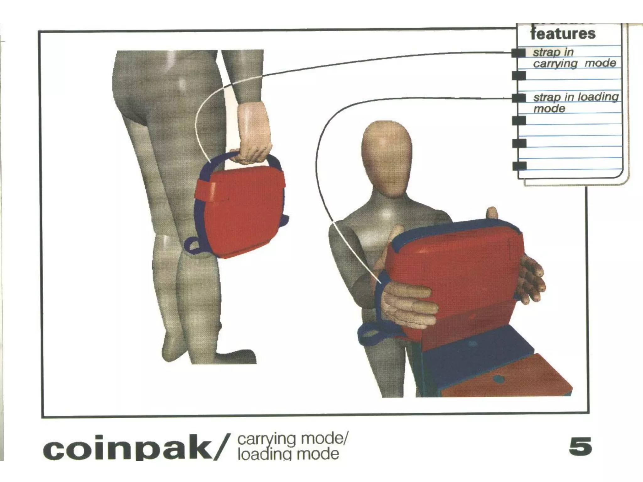 3 D modeling / rendering / STL / CoinPak / Ergonomics / modelmaking