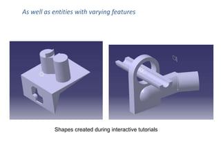 3D Modelling Portfolio for SolidWorks and Pro/Engineer | PPTX
