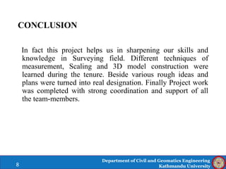 3D Model of Bus Station at Kathmandu University | PPTX