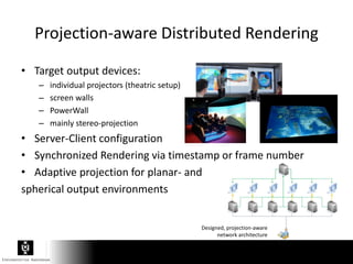 Distributed Rendering and Collaborative User Navigation- and Scene ...