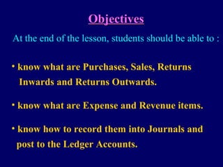 returns inwards or sales returns definition