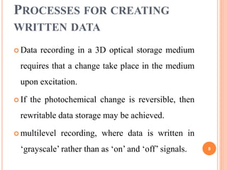 3D Optical Data Storage | PPTX