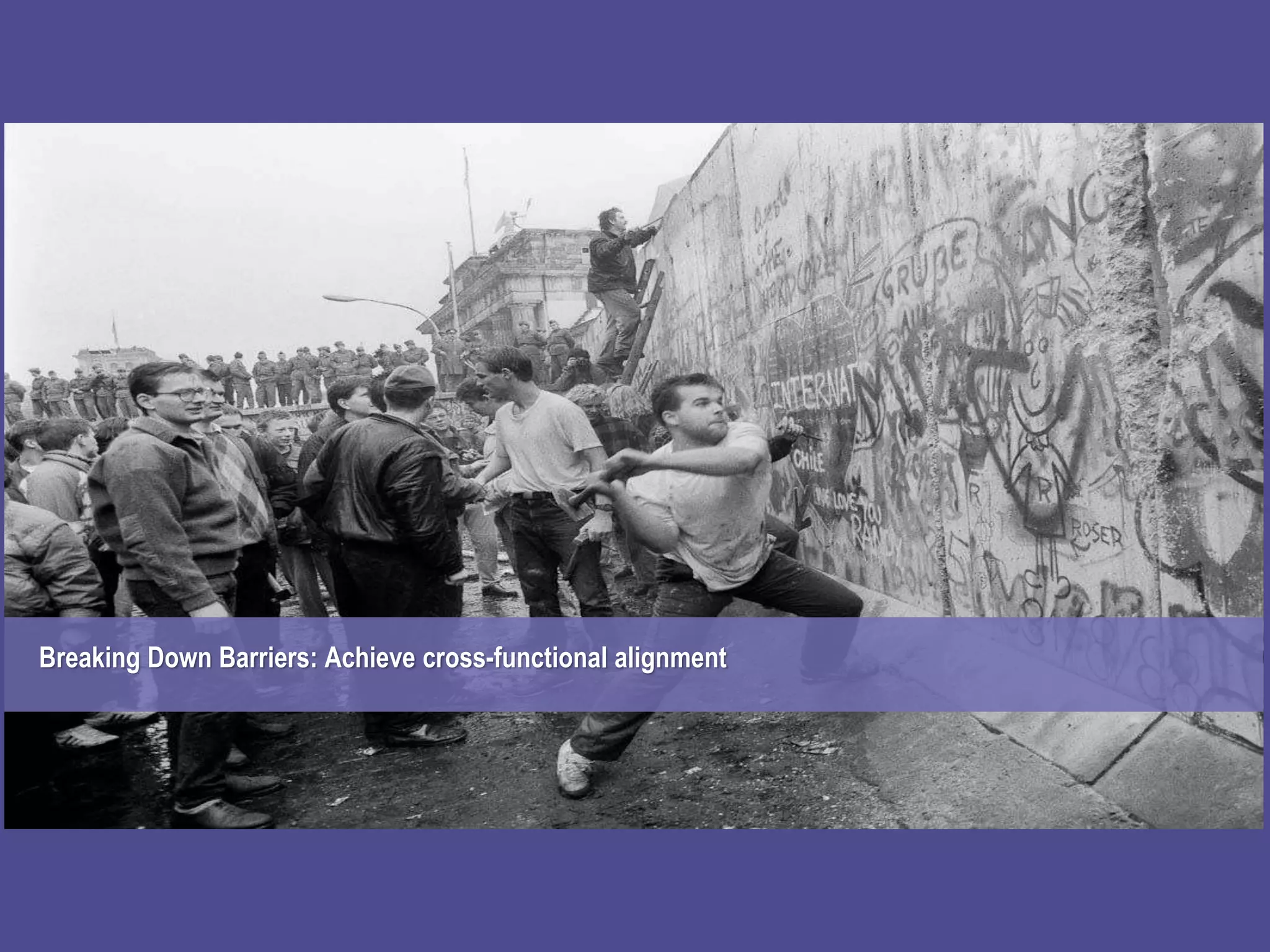 Breaking Down Walls: To achieve cross functional efficiencyBreaking Down Barriers: Achieve cross-functional alignment
 