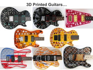 3D Printed Guitars…
 