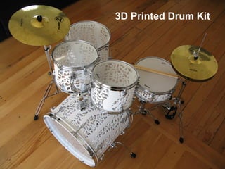 3D Printed Drum Kit
 