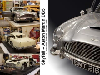 Skyfall–AstonMartinDB5
1/3scalemodelprintedonVoxeljetVX4000
 