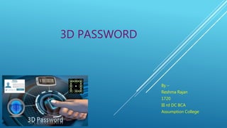 3d password | PPTX